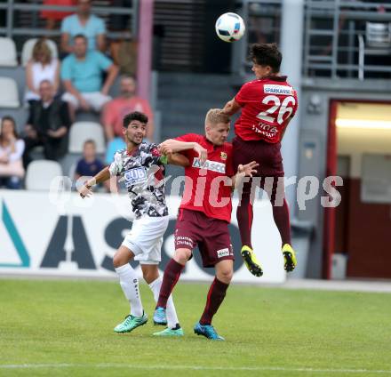 Fussball. Regionalliga. ATSV Wolfsberg gegen SPG FC Pasching/LASK Juniors. Jonas Warmuth, Robert Vijatovic (ATSV Wolfsberg), Buenyamin Karatas (Pasching/LASK Juniors). Wolfsberg, 22.7.2016.
Foto: Kuess
---
pressefotos, pressefotografie, kuess, qs, qspictures, sport, bild, bilder, bilddatenbank