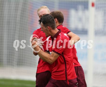 Fussball. Regionalliga. ATSV Wolfsberg gegen SPG FC Pasching/LASK Juniors. Torjubel (ATSV Wolfsberg). Wolfsberg, 22.7.2016.
Foto: Kuess
---
pressefotos, pressefotografie, kuess, qs, qspictures, sport, bild, bilder, bilddatenbank