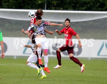 Fussball. Regionalliga. ATSV Wolfsberg gegen SPG FC Pasching/LASK Juniors. Fabian Hafner (ATSV Wolfsberg), Mark Grosse (Pasching/LASK Juniors). Wolfsberg, 22.7.2016.
Foto: Kuess
---
pressefotos, pressefotografie, kuess, qs, qspictures, sport, bild, bilder, bilddatenbank