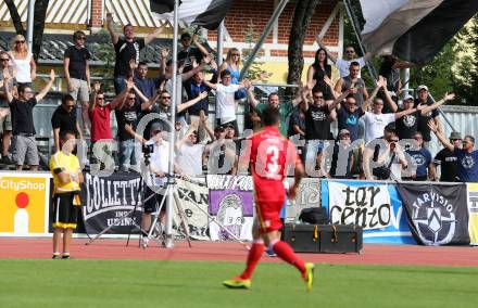 Fussball. Freundschaftsspiel. Udinese Calcio (IT) gegen Union Berlin (DE). Fans (Udinese Calcio). Villach, 17.7.2016.
Foto: Kuess
---
pressefotos, pressefotografie, kuess, qs, qspictures, sport, bild, bilder, bilddatenbank