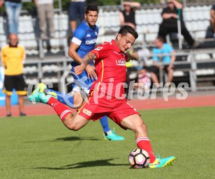 Fussball. Freundschaftsspiel. Udinese Calcio (IT) gegen Union Berlin (DE). Philipp Hosiner  (Union Berlin). Villach, 17.7.2016.
Foto: Kuess
---
pressefotos, pressefotografie, kuess, qs, qspictures, sport, bild, bilder, bilddatenbank