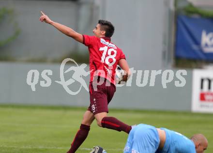 Fussball. Regionalliga. ATSV Wolfsberg gegen SPG FC Pasching/LASK Juniors. Torjubel Anze Pesl (ATSV Wolfsberg). Wolfsberg, 22.7.2016.
Foto: Kuess
---
pressefotos, pressefotografie, kuess, qs, qspictures, sport, bild, bilder, bilddatenbank