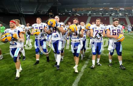 American Football. Austrian Bowl. Swarco Raiders Tirol gegen Giants. enttaeuscht Giants. Klagenfurt, am 23.7.2016.
Foto: Kuess
---
pressefotos, pressefotografie, kuess, qs, qspictures, sport, bild, bilder, bilddatenbank