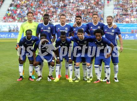 Freundschaftsspiel. RZ Pellets WAC gegen Chelsea FC. Mannschaftsfoto Chealsea, Begovic Asmir, Ivanovic Banislav, Djilobodji Papy, Oskar, Traore Bertrand, Moses Victor, Costa Diego, Matic Nemanja, Willian, Terry John, Aina Ola (Chelsea). Klagenfurt Woerthersee Stadion, 20.7.2016.
Foto: Kuess
---
pressefotos, pressefotografie, kuess, qs, qspictures, sport, bild, bilder, bilddatenbank