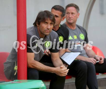 Freundschaftsspiel. RZ Pellets WAC gegen Chelsea FC. Trainer Conte Antonio (Chelsea). Klagenfurt Woerthersee Stadion, 20.7.2016.
Foto: Kuess
---
pressefotos, pressefotografie, kuess, qs, qspictures, sport, bild, bilder, bilddatenbank