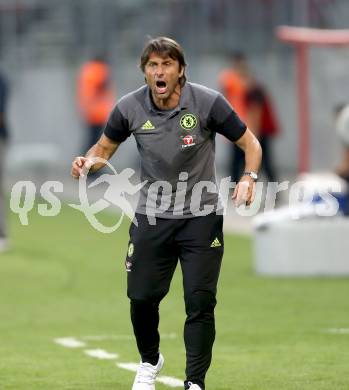 Freundschaftsspiel. RZ Pellets WAC gegen Chelsea FC. Trainer Conte Antonio (Chelsea). Klagenfurt Woerthersee Stadion, 20.7.2016.
Foto: Kuess
---
pressefotos, pressefotografie, kuess, qs, qspictures, sport, bild, bilder, bilddatenbank