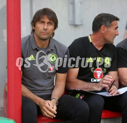 Freundschaftsspiel. RZ Pellets WAC gegen Chelsea FC. Trainer Conte Antonio (Chelsea). Klagenfurt Woerthersee Stadion, 20.7.2016.
Foto: Kuess
---
pressefotos, pressefotografie, kuess, qs, qspictures, sport, bild, bilder, bilddatenbank