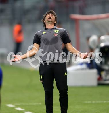 Freundschaftsspiel. RZ Pellets WAC gegen Chelsea FC. Trainer Conte Antonio (Chelsea). Klagenfurt Woerthersee Stadion, 20.7.2016.
Foto: Kuess
---
pressefotos, pressefotografie, kuess, qs, qspictures, sport, bild, bilder, bilddatenbank