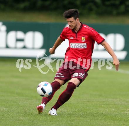 Fussball. Regionalliga. ATSV Wolfsberg gegen SPG FC Pasching/LASK Juniors.  Andreas Dlopst (ATSV Wolfsberg). Wolfsberg, 22.7.2016.
Foto: Kuess 
---
pressefotos, pressefotografie, kuess, qs, qspictures, sport, bild, bilder, bilddatenbank