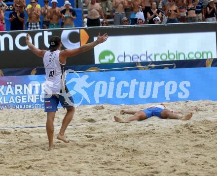 Beachvolleyball. Beach Volleyball Major Series. Martin ERMACORA, Moritz Bernd PRISTAUZ-TELSNIGG (AUT). Klagenfurt, 27.7.2016.
Foto: Kuess
---
pressefotos, pressefotografie, kuess, qs, qspictures, sport, bild, bilder, bilddatenbank