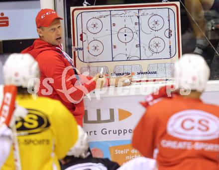 EBEL. Eishockey Bundesliga. KAC. Training.  Trainer Mike Pellegrims. Klagenfurt, am 27.7.2016.
Foto: Kuess
---
pressefotos, pressefotografie, kuess, qs, qspictures, sport, bild, bilder, bilddatenbank