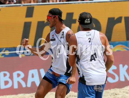 Beachvolleyball. Beach Volleyball Major Series. Martin ERMACORA, Moritz Bernd PRISTAUZ-TELSNIGG (AUT). Klagenfurt, 27.7.2016.
Foto: Kuess
---
pressefotos, pressefotografie, kuess, qs, qspictures, sport, bild, bilder, bilddatenbank