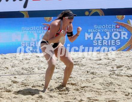 Beachvolleyball. Beach Volleyball Major Series. Katharina Elisabeth SCHUETZENHOEFER (AUT). Klagenfurt, 27.7.2016.
Foto: Kuess
---
pressefotos, pressefotografie, kuess, qs, qspictures, sport, bild, bilder, bilddatenbank