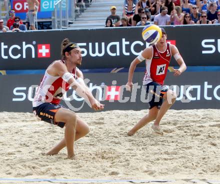 Beachvolleyball. Beach Volleyball Major Series. Lorenz PETUTSCHNIG, Daniel MUELLNER (AUT). Klagenfurt, 27.7.2016.
Foto: Kuess
---
pressefotos, pressefotografie, kuess, qs, qspictures, sport, bild, bilder, bilddatenbank