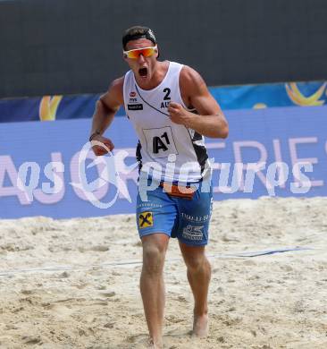 Beachvolleyball. Beach Volleyball Major Series.  Moritz Bernd PRISTAUZ-TELSNIGG (AUT). Klagenfurt, 27.7.2016.
Foto: Kuess
---
pressefotos, pressefotografie, kuess, qs, qspictures, sport, bild, bilder, bilddatenbank