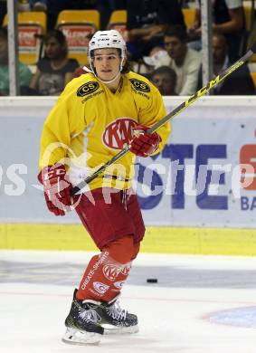 EBEL. Eishockey Bundesliga. KAC. Training. Nikolaus Kraus. Klagenfurt, am 27.7.2016.
Foto: Kuess
---
pressefotos, pressefotografie, kuess, qs, qspictures, sport, bild, bilder, bilddatenbank