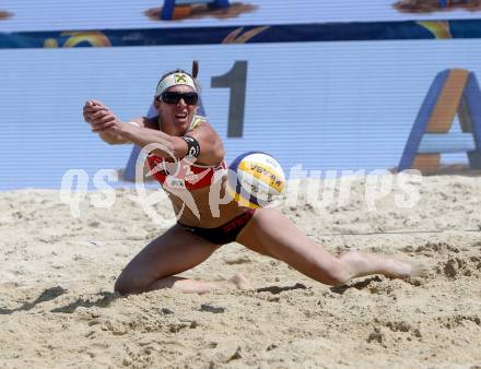 Beachvolleyball. Beach Volleyball Major Series.  Stefanie Schwaiger (AUT). Klagenfurt, 27.7.2016.
Foto: Kuess
---
pressefotos, pressefotografie, kuess, qs, qspictures, sport, bild, bilder, bilddatenbank