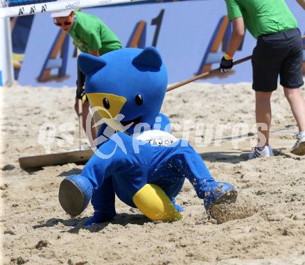 Beachvolleyball. Beach Volleyball Major Series. Marnin Maskottchen. Klagenfurt, 27.7.2016.
Foto: Kuess
---
pressefotos, pressefotografie, kuess, qs, qspictures, sport, bild, bilder, bilddatenbank