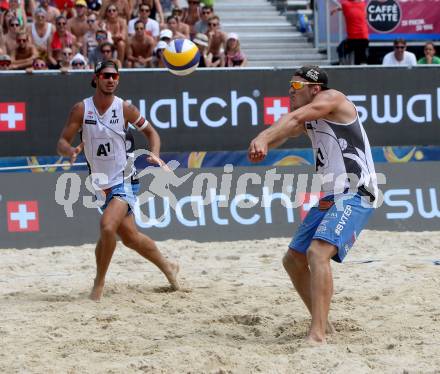 Beachvolleyball. Beach Volleyball Major Series. Martin ERMACORA, Moritz Bernd PRISTAUZ-TELSNIGG (AUT). Klagenfurt, 27.7.2016.
Foto: Kuess
---
pressefotos, pressefotografie, kuess, qs, qspictures, sport, bild, bilder, bilddatenbank