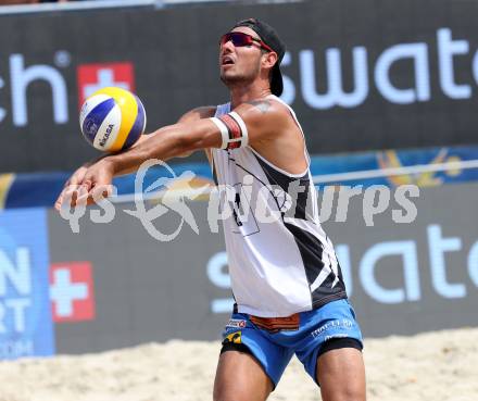 Beachvolleyball. Beach Volleyball Major Series. Martin ERMACORA,  (AUT). Klagenfurt, 27.7.2016.
Foto: Kuess
---
pressefotos, pressefotografie, kuess, qs, qspictures, sport, bild, bilder, bilddatenbank