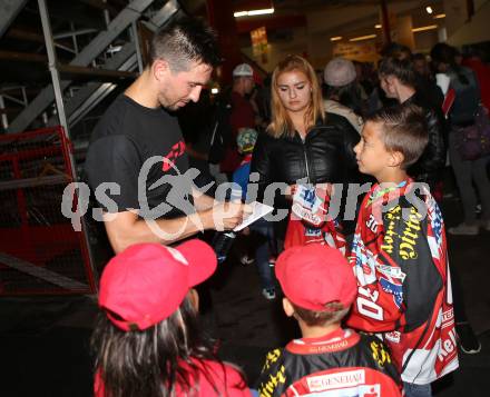 EBEL. Eishockey Bundesliga. KAC. Training.  Mark Hurtubise. Klagenfurt, am 27.7.2016.
Foto: Kuess
---
pressefotos, pressefotografie, kuess, qs, qspictures, sport, bild, bilder, bilddatenbank