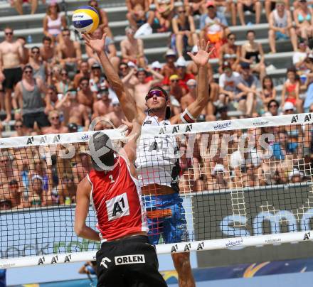 Beachvolleyball. Beach Volleyball Major Series. Martin ERMACORA,  (AUT). Klagenfurt, 27.7.2016.
Foto: Kuess
---
pressefotos, pressefotografie, kuess, qs, qspictures, sport, bild, bilder, bilddatenbank