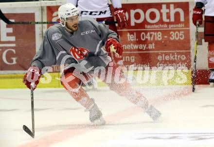 EBEL. Eishockey Bundesliga. KAC. Training. Steven Strong. Klagenfurt, am 27.7.2016.
Foto: Kuess
---
pressefotos, pressefotografie, kuess, qs, qspictures, sport, bild, bilder, bilddatenbank