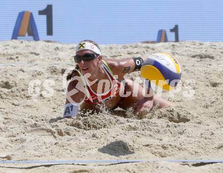 Beachvolleyball. Beach Volleyball Major Series.  Stefanie Schwaiger (AUT). Klagenfurt, 27.7.2016.
Foto: Kuess
---
pressefotos, pressefotografie, kuess, qs, qspictures, sport, bild, bilder, bilddatenbank