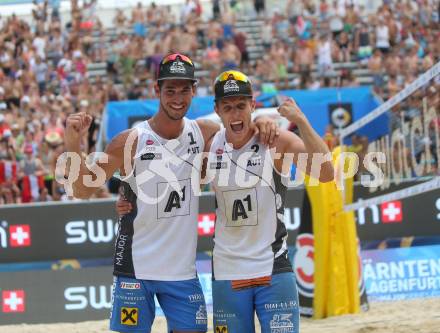 Beachvolleyball. Beach Volleyball Major Series. Martin ERMACORA, Moritz Bernd PRISTAUZ-TELSNIGG (AUT). Klagenfurt, 27.7.2016.
Foto: Kuess
---
pressefotos, pressefotografie, kuess, qs, qspictures, sport, bild, bilder, bilddatenbank