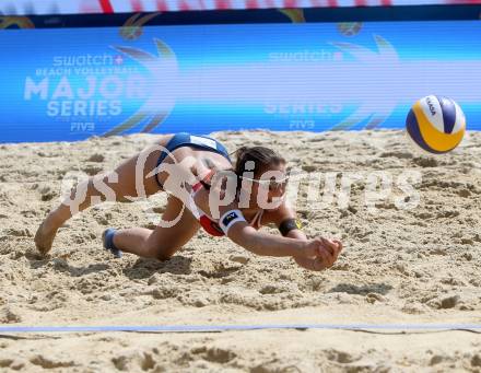 Beachvolleyball. Beach Volleyball Major Series. Nadine STRAUSS,  (AUT). Klagenfurt, 27.7.2016.
Foto: Kuess
---
pressefotos, pressefotografie, kuess, qs, qspictures, sport, bild, bilder, bilddatenbank