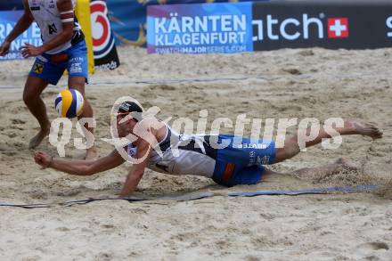 Beachvolleyball. Beach Volleyball Major Series.  Moritz Bernd PRISTAUZ-TELSNIGG (AUT). Klagenfurt, 27.7.2016.
Foto: Kuess
---
pressefotos, pressefotografie, kuess, qs, qspictures, sport, bild, bilder, bilddatenbank