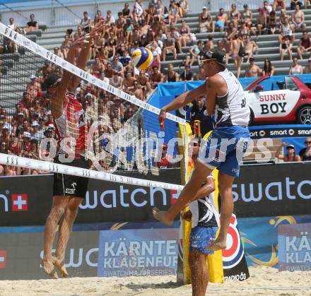 Beachvolleyball. Beach Volleyball Major Series. Martin ERMACORA, Moritz Bernd PRISTAUZ-TELSNIGG (AUT). Klagenfurt, 27.7.2016.
Foto: Kuess
---
pressefotos, pressefotografie, kuess, qs, qspictures, sport, bild, bilder, bilddatenbank