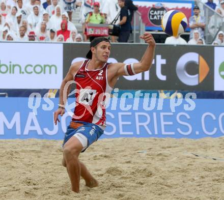 Beachvolleyball. Beach Volleyball Major Series.  Moritz Bernd PRISTAUZ-TELSNIGG (AUT). Klagenfurt, 28.7.2016.
Foto: Kuess
---
pressefotos, pressefotografie, kuess, qs, qspictures, sport, bild, bilder, bilddatenbank