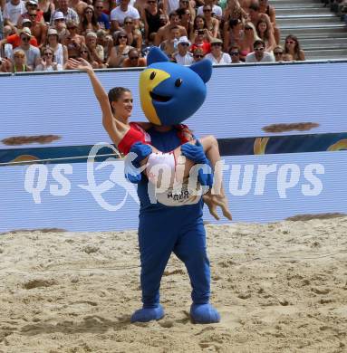 Beachvolleyball. Beach Volleyball Major Series. Marnin Maskottchen. Klagenfurt, 28.7.2016.
Foto: Kuess
---
pressefotos, pressefotografie, kuess, qs, qspictures, sport, bild, bilder, bilddatenbank