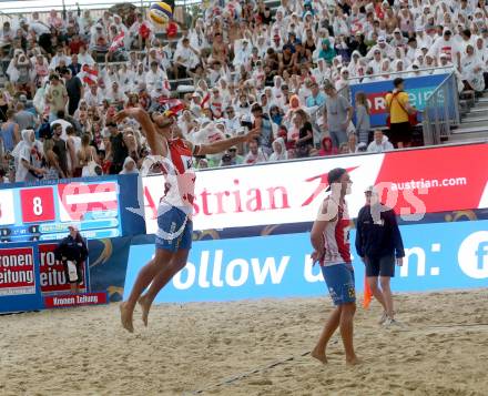 Beachvolleyball. Beach Volleyball Major Series. Martin ERMACORA, Moritz Bernd PRISTAUZ-TELSNIGG (AUT). Klagenfurt, 28.7.2016.
Foto: Kuess
---
pressefotos, pressefotografie, kuess, qs, qspictures, sport, bild, bilder, bilddatenbank