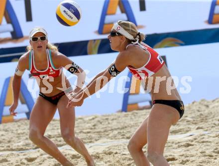 Beachvolleyball. Beach Volleyball Major Series. Barbara Hansel, Stefanie Schwaiger (AUT). Klagenfurt, 28.7.2016.
Foto: Kuess
---
pressefotos, pressefotografie, kuess, qs, qspictures, sport, bild, bilder, bilddatenbank