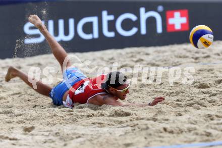 Beachvolleyball. Beach Volleyball Major Series.  Moritz Bernd PRISTAUZ-TELSNIGG (AUT). Klagenfurt, 28.7.2016.
Foto: Kuess
---
pressefotos, pressefotografie, kuess, qs, qspictures, sport, bild, bilder, bilddatenbank