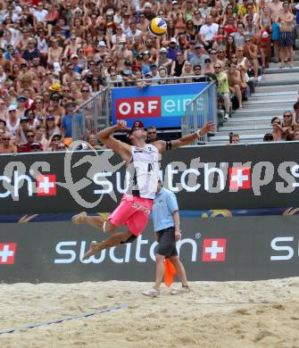 Beachvolleyball. Beach Volleyball Major Series.  Alexander HORST (AUT). Klagenfurt, 28.7.2016.
Foto: Kuess
---
pressefotos, pressefotografie, kuess, qs, qspictures, sport, bild, bilder, bilddatenbank