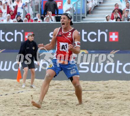 Beachvolleyball. Beach Volleyball Major Series.  Moritz Bernd PRISTAUZ-TELSNIGG (AUT). Klagenfurt, 28.7.2016.
Foto: Kuess
---
pressefotos, pressefotografie, kuess, qs, qspictures, sport, bild, bilder, bilddatenbank