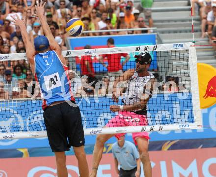 Beachvolleyball. Beach Volleyball Major Series. Clemens DOPPLER, (AUT). Klagenfurt, 28.7.2016.
Foto: Kuess
---
pressefotos, pressefotografie, kuess, qs, qspictures, sport, bild, bilder, bilddatenbank