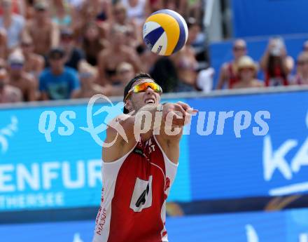 Beachvolleyball. Beach Volleyball Major Series.  Moritz Bernd PRISTAUZ-TELSNIGG (AUT). Klagenfurt, 28.7.2016.
Foto: Kuess
---
pressefotos, pressefotografie, kuess, qs, qspictures, sport, bild, bilder, bilddatenbank