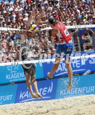 Beachvolleyball. Beach Volleyball Major Series.  Moritz Bernd PRISTAUZ TELSNIGG (AUT). Klagenfurt, 27.7.2016.
Foto: Kuess
---
pressefotos, pressefotografie, kuess, qs, qspictures, sport, bild, bilder, bilddatenbank