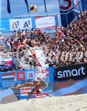 Beachvolleyball. Beach Volleyball Major Series.   Alexander  Xandi HUBER (AUT). Klagenfurt, 29.7.2016.
Foto: Kuess
---
pressefotos, pressefotografie, kuess, qs, qspictures, sport, bild, bilder, bilddatenbank