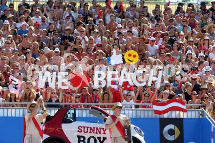 Beachvolleyball. Beach Volleyball Major Series. Fans. Klagenfurt, 29.7.2016.
Foto: Kuess
---
pressefotos, pressefotografie, kuess, qs, qspictures, sport, bild, bilder, bilddatenbank