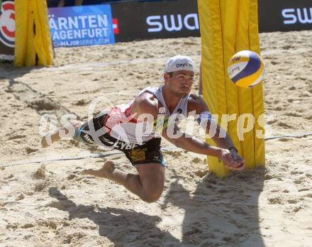 Beachvolleyball. Beach Volleyball Major Series.  Christoph DRESSLER (AUT). Klagenfurt, 29.7.2016.
Foto: Kuess
---
pressefotos, pressefotografie, kuess, qs, qspictures, sport, bild, bilder, bilddatenbank