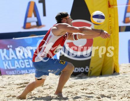 Beachvolleyball. Beach Volleyball Major Series.  Moritz Bernd PRISTAUZ TELSNIGG (AUT). Klagenfurt, 29.7.2016.
Foto: Kuess
---
pressefotos, pressefotografie, kuess, qs, qspictures, sport, bild, bilder, bilddatenbank