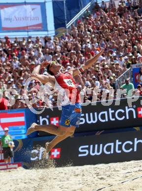 Beachvolleyball. Beach Volleyball Major Series.  Moritz Bernd PRISTAUZ TELSNIGG (AUT). Klagenfurt, 29.7.2016.
Foto: Kuess
---
pressefotos, pressefotografie, kuess, qs, qspictures, sport, bild, bilder, bilddatenbank