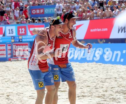 Beachvolleyball. Beach Volleyball Major Series. Martin ERMACORA, Moritz Bernd PRISTAUZ TELSNIGG (AUT). Klagenfurt, 27.7.2016.
Foto: Kuess
---
pressefotos, pressefotografie, kuess, qs, qspictures, sport, bild, bilder, bilddatenbank