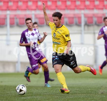 Fussball Regionalliga. SK Austria Klagenfurt gegen Allerheiligen. Bastian Rupp (Allerheiligen). Klagenfurt, am 29.7.2016.
Foto: Kuess
---
pressefotos, pressefotografie, kuess, qs, qspictures, sport, bild, bilder, bilddatenbank