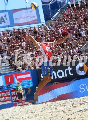 Beachvolleyball. Beach Volleyball Major Series. Martin ERMACORA, (AUT). Klagenfurt, 29.7.2016.
Foto: Kuess
---
pressefotos, pressefotografie, kuess, qs, qspictures, sport, bild, bilder, bilddatenbank